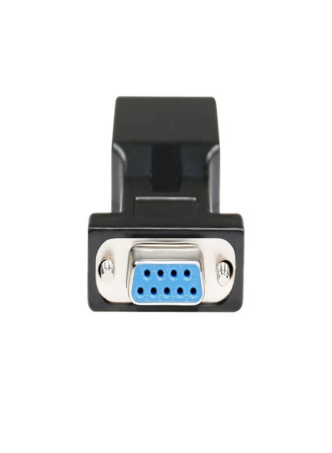 دي تك محول تسلسلي DTECH RS232 DB9 إلى RJ45، محول إيثرنت من DB-9 أنثى/ذكر إلى RJ-45 أنثى (عبوة من قطعتين) - Image 5